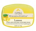 Pure & Natural Glycerine Bar Soap Lemon 4 oz (113g) Clearly Natural