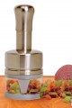 Deluxe Veggie Chopper Hand Food Processor Stainless Steel 12 oz Norpro