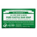 Pure Castile Bar Soap All-One Hemp Almond Organic 5 oz (140g) Dr. Bronner's