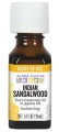 Indian Sandalwood Pure Essential Oil in Jojoba Oil .5 fl oz (15 ml) Aura Cacia