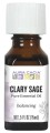 Clary Sage Balancing Pure Essential Oil .5 fl oz (15 ml) Aura Cacia