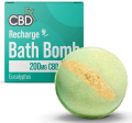 CBD Bath Bomb Eucalyptus Recharge 200mg CBD 5 oz(142g) CBDFx