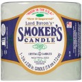 Lord Byron's Smoker's Candle Odor Eliminating 3"x3" Pillar Crystal Candles
