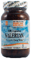 Valerian Raw Herb 1000mg 90 Vegetarian Capsules LA Naturals