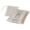 Reusable Empty Cotton Tea Bags 3"x5" 3/Pack Flower Valley 