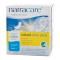 Natural Ultra Pads Super Absorbency with Wings Organic Cotton 12-CT Natracare