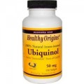 Ubiquinol 50 mg Kaneka QH Active Antioxidant Form of CoQ10 SoftGels Healthy Origins