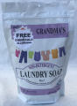 Laundry Powder Soap Pure & Natural Non-Detergent 12 oz/40 oz Remwood/Grandma's
