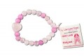 Live Love Hope Pink United Genuine Rose Quartz & Pink Jade Bracelet Hand-Carved Good Luck Lotus Flower Zorbitz