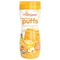 Superfood Puffs Organic Grain Snack Banana & Pumpkin 2.1 oz(60g) Happy Baby Organics