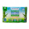 Bamboo Bath Tissue 400-Sheet 2-Ply (6/Pack) Naturezway