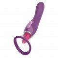 Her Ultimate Pleasure Fantasy For Her Elite Silicone Vibrating Pump Pipedream
