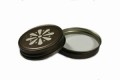 70mm Daisy Perforated Air Freshener Jar Lid Rustic Bronze